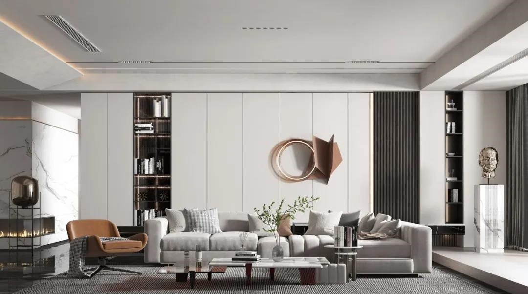 140㎡淺色系全屋定制，溫暖舒適聚于一處！